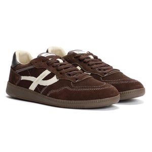 Pompeii Elan Sala Suède Heren Bruine Sneakers