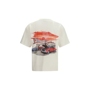 Represent Witte Katoenen T-Shirt