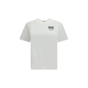 PINKO Witte Katoenen T-Shirt