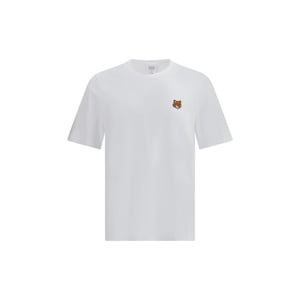 Maison Kitsuné Vit Bomull T-shirt