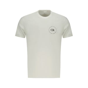 Calvin Klein Bianco Katoenen Heren T-shirt