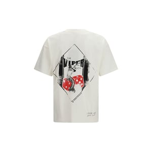 Represent Witte Katoenen T-Shirt