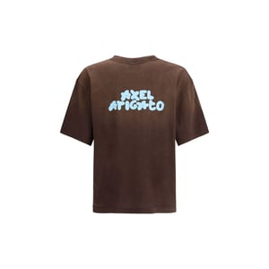 Axel Arigato Bruine Katoenen T-Shirt
