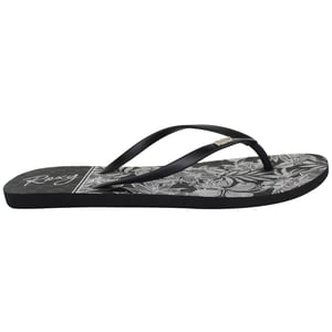 Roxy Viva Stamp II Womens Black/White Flip-Flops