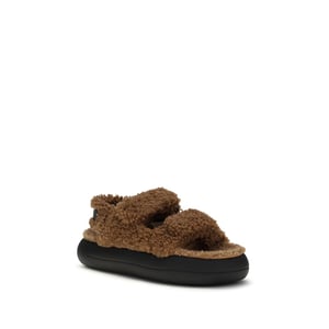 Moon Boot Bruine Polyamide Slippers