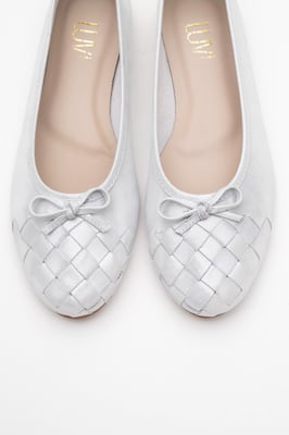 Nopos Leren Cap Toe Ballerina