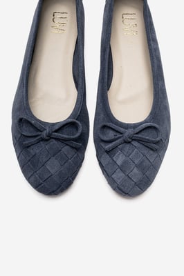 Nopos Läder Cap Toe Ballerina