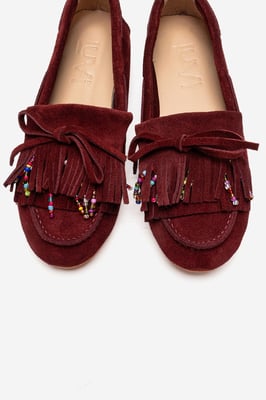Evelyn Leren Loafer