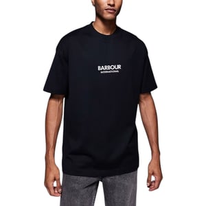 Barbour Mens T Shirts Relaxed Fit Crew Neck Short Sleeve Cotton Summer Tee
