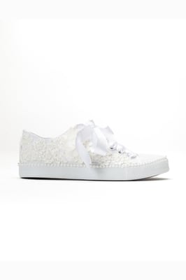 Marvelle Parel Kant Bruids Sneaker