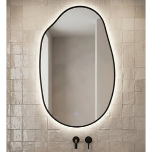 Badplaats Badkamerspiegel globe led 52 x 84 cm badkamer spiegel spiegel