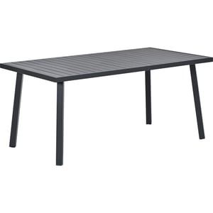 Garden Impressions Terni aluminium tuintafel 160x90 cm carbon black