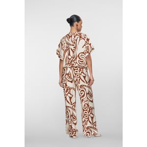 Geisha pants bi-color 61401-26 760 /tabacco
