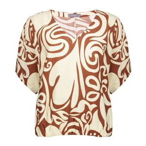 Geisha top bi-color 63435-26 760 /tabacco