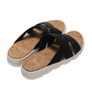 Regatta Dam/Ladies Cassie Leopardmönstrade sandaler (Svart)