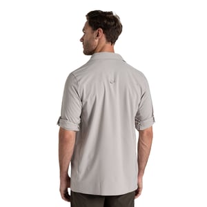 Craghoppers Heren Nosilife Shirt Met Lange Mouwen (Perkament)