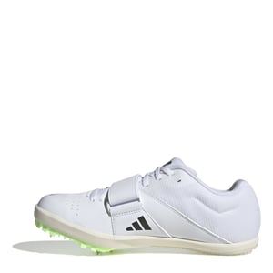 Men's adidas Jumpstar Lace-Up Low Top Running Spikes in Ftwr White