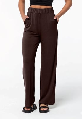 Long Viscose Pants DONKERBRUIN