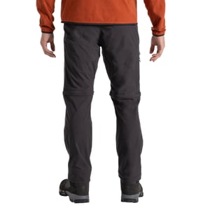 Craghoppers Herr NosiLife Pro III Konvertibla Byxor (Black Pepper)