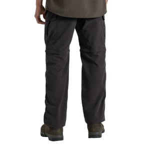 Craghoppers Herr NosiLife III Konvertibla Cargo Byxor (Black Pepper)
