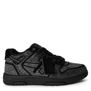 Men's Off White Outofoffice Low Top Trainers in Black/Black
