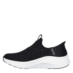 Women's Skechers Fit 2.0 Slip On Trainers in Black