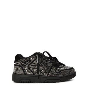 Women's Off White Outofoffice Low Top Trainers in Black/Black