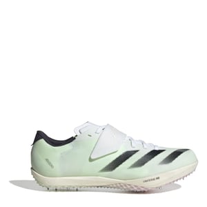 Men's adidas Adizero Hj Three Stripes Logo Running Spikes in Ftwr White