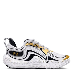 Men's Under Armour Spawn 6 Basketball Trainers in White