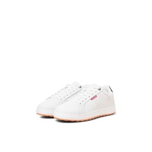Men's Jack and Jones Pu Sneaker in Bright White