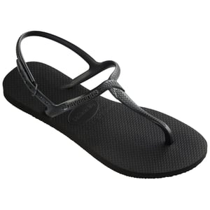 Women's Havaianas Hav. Twist Black 35 36 Flip Flops in Black