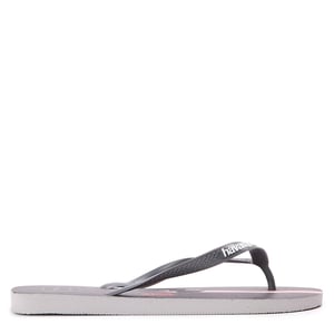 Men's Havaianas Solid Patterned Thong Toe Flip Flops in Dark Black