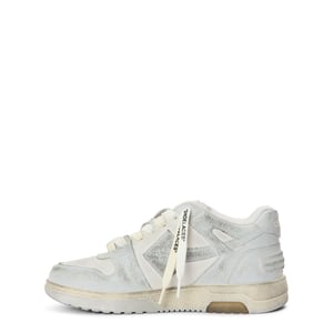 Women's Off White Outofoffice Vin Low Top Trainers in White/White