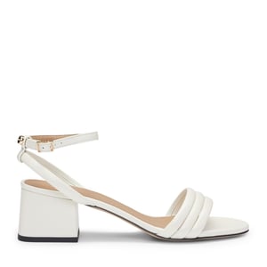Women's Boss Melanie Slider Slippers in Open White