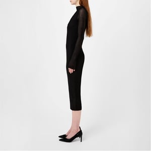Women's Boss Mesh Dress in Black 001