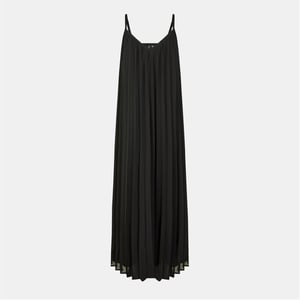 Women's Vero Moda Katy Spaghetti Strap Sleeveless Maxi Dress in Black