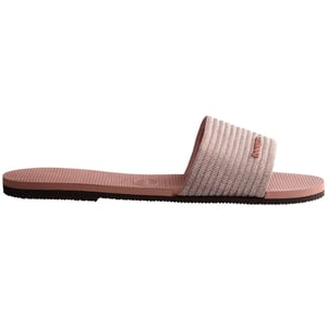 Women's Havaianas Hav. You Malta Metallic Crocus Rose Flip Flops in Pink