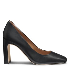Women's Boss Luara Pump90 Block Heel High Heel Pumps in Black