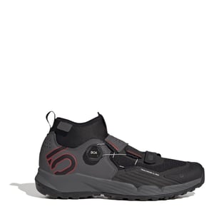 Men's adidas Mid Top Mountain Climbing Sneakers in Grey