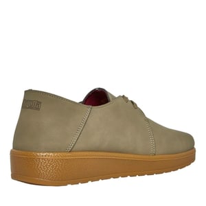 Men's Lambretta Perez Platform Low Top Sneakers in Sand