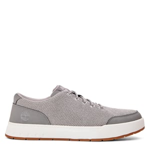 Men's Timberland Maple Grove Low Lace Up Sneaker Lig in Light Grey Knit