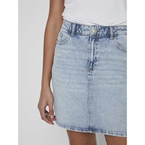 Vila Vikaja jaf denim skirt- noos blue denim