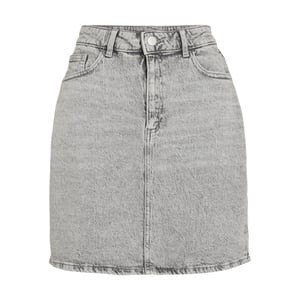 Vila Vikaja jaf denim skirt- noos grey denim