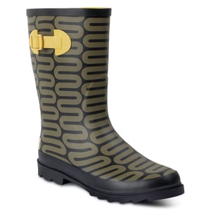 Women's Regatta Orla Quarter Wellies Rain Boots with Lug Sole in LrgWgleOliv