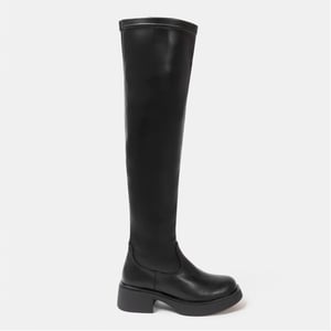 Women's Miso Over The Knee Ladies Boots in Black