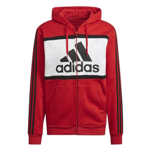 Men's adidas Colr Blk Hoody in Red