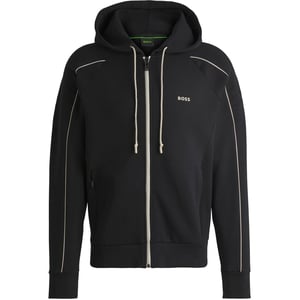 Men's Boss Hbg Saggy Full Zip Hoodie in Black