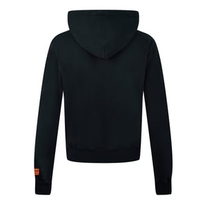 Men's Heron Preston Logo Hooded Sweatshirt in Black/White