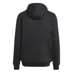 Men's adidas Hooded Neck Long Sleeve Sweatshirt with Kangaroo Pocket in Black