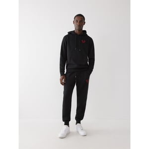 Men's True Religion Buddha Pllovr in Black